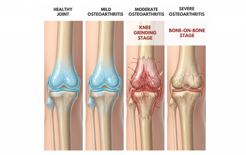 Knee Grinding Stages