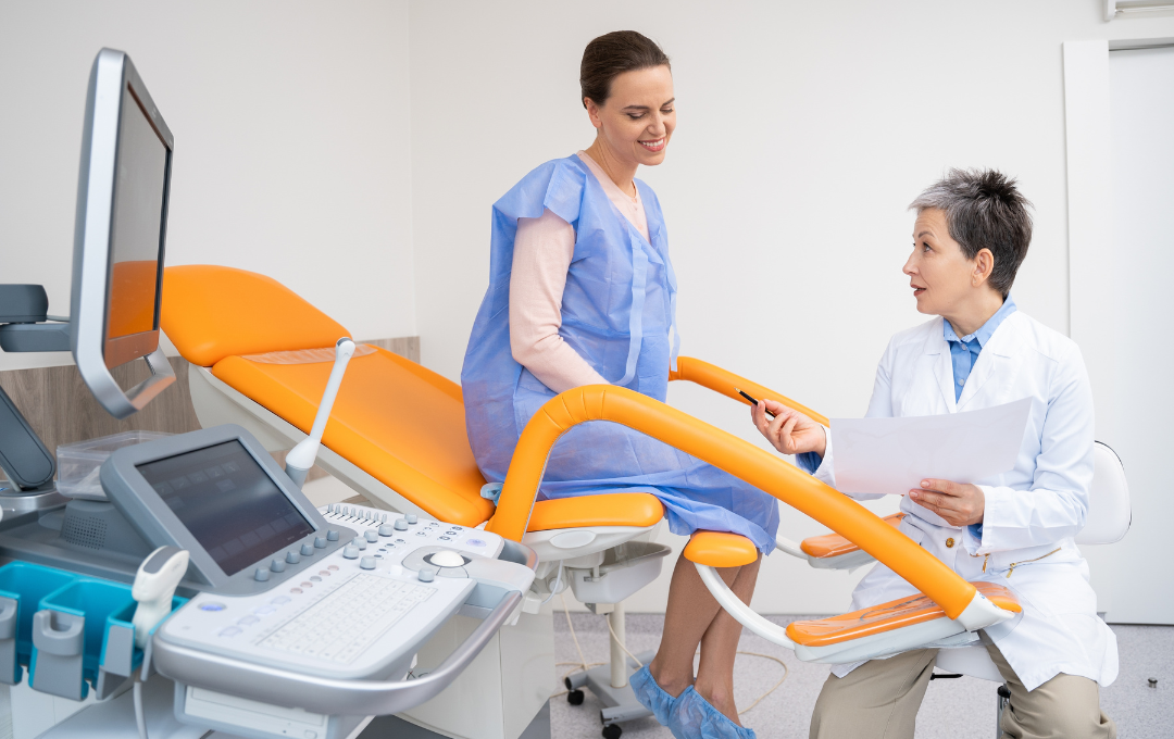 Consultation for knee pain at night.